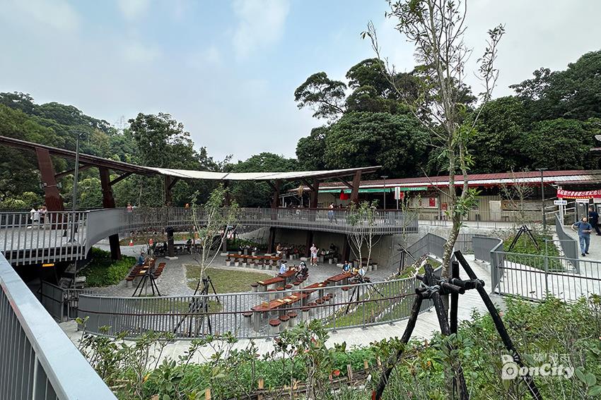 台中大坑寧靜海觀音亭，景觀休憩平台(大坑九號十號步道)