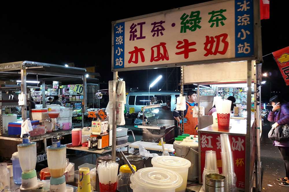 冰涼小站-木瓜牛奶(台中東平夜市)