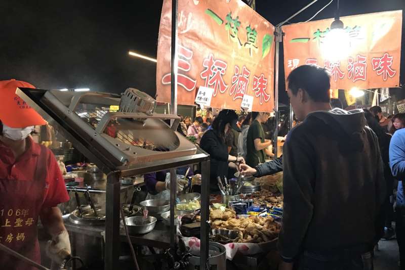 一枝草三杯滷味(雲林斗六人文夜市)