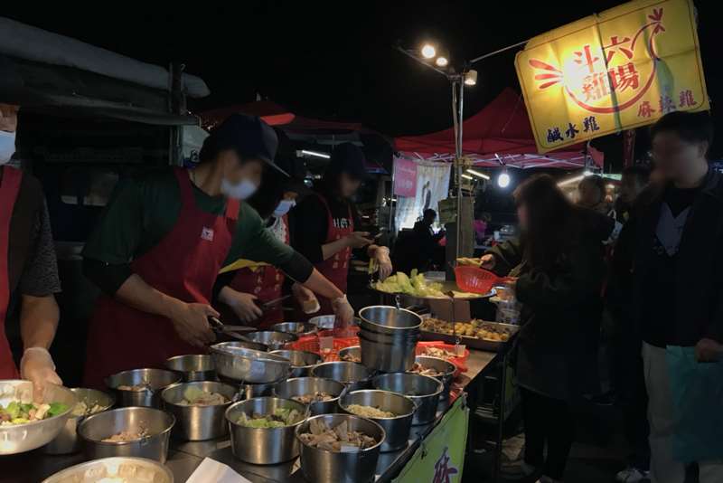 斗六雞場-鹹水雞、麻辣雞(雲林斗六人文夜市)