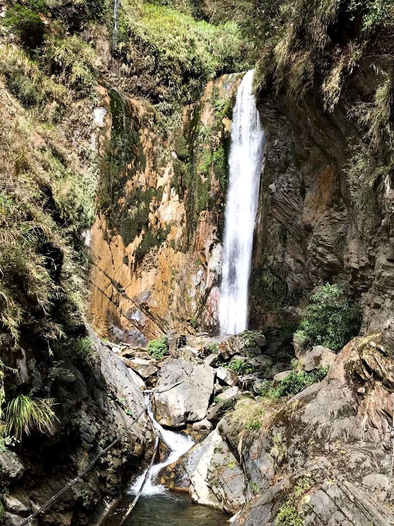 東埔八通關古道-父子斷崖、雲龍吊橋、雲龍瀑布
