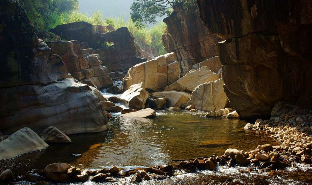 埔里玉門關瀑布