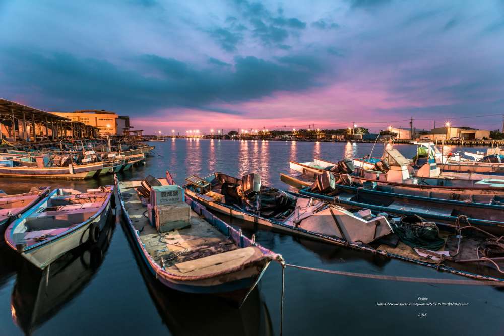 南寮漁港-十七公里風景區、漁人碼頭、漁村文化博物館、環港步道