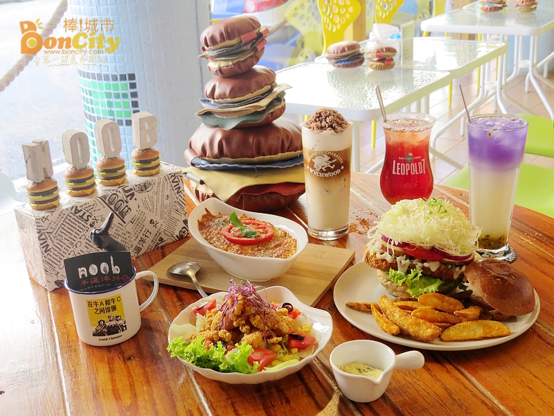 「牛逼洋行」兄弟攜手聯合打造，吃得飽的大漢堡！