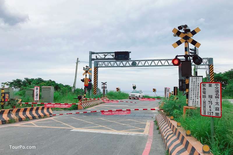 台東櫻木鐵道-台版櫻木平交道