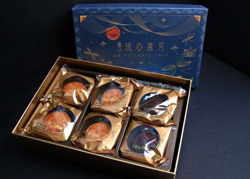 香港美心月餅-招牌流心奶黃月餅