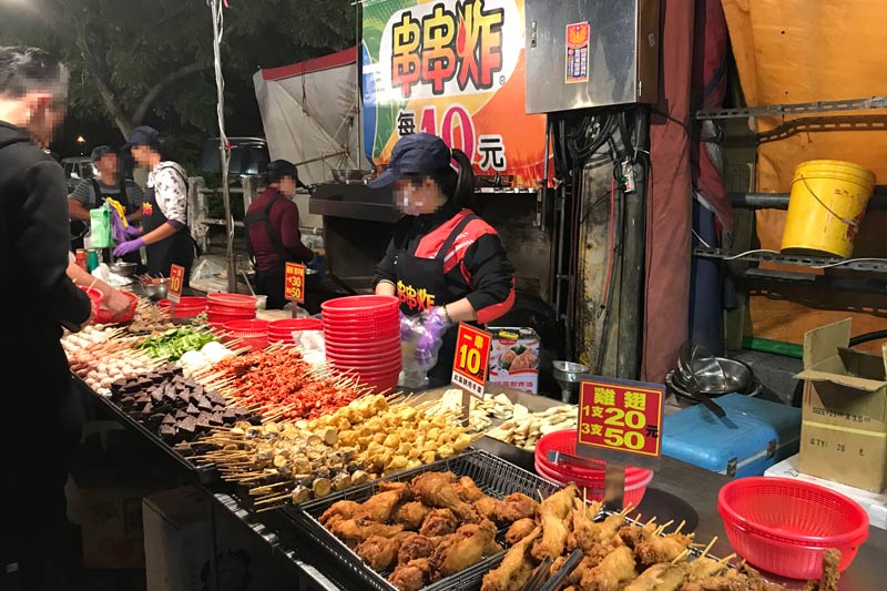 串串炸(台中旱溪夜市)